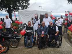 Relais de la flamme à Thonon